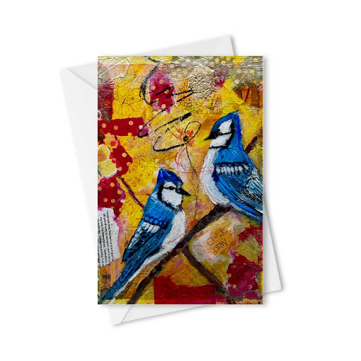 Child's Play- Blue Jays Stationary Card