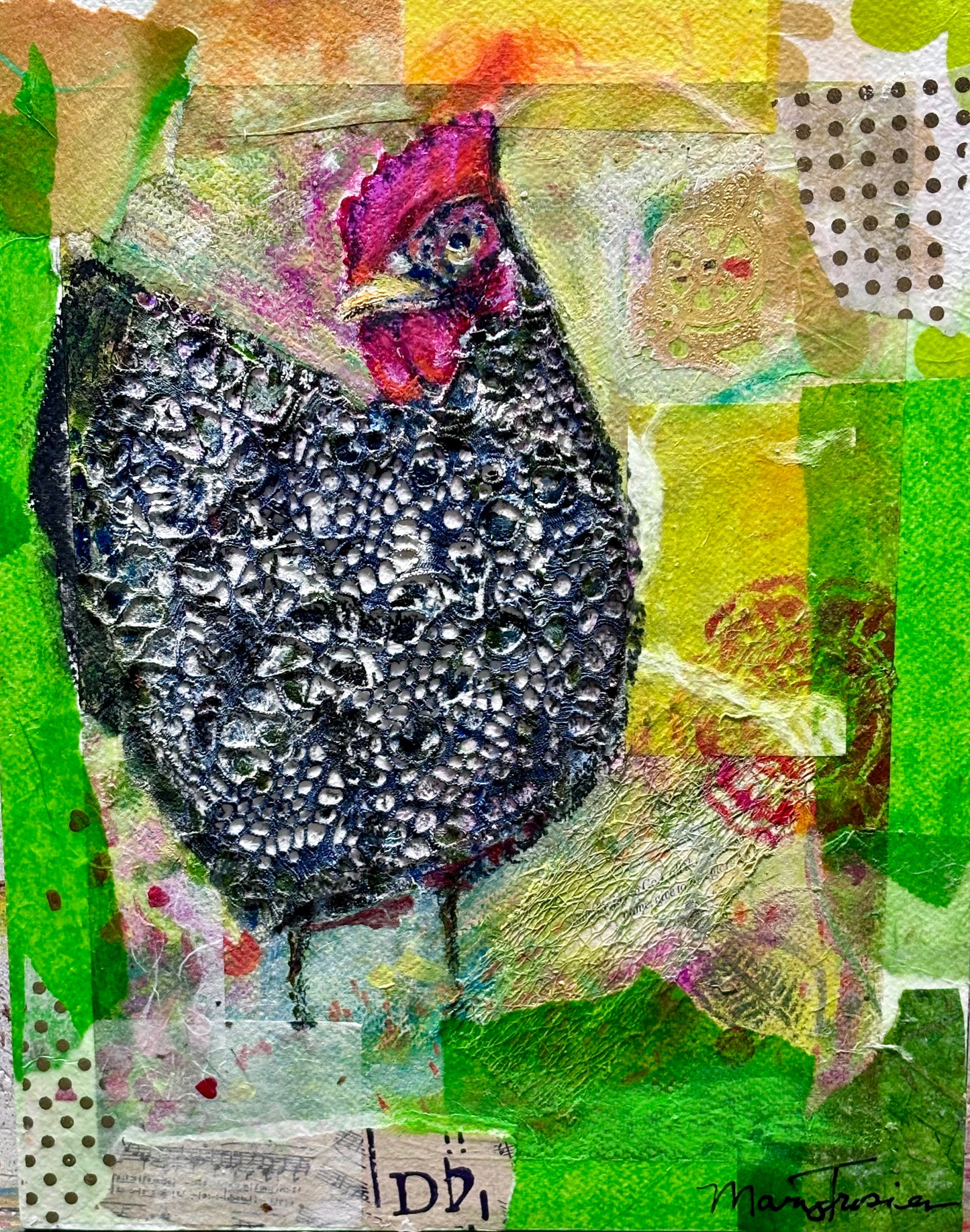 Marianne- Cuckoo Maran Hen Reimagined