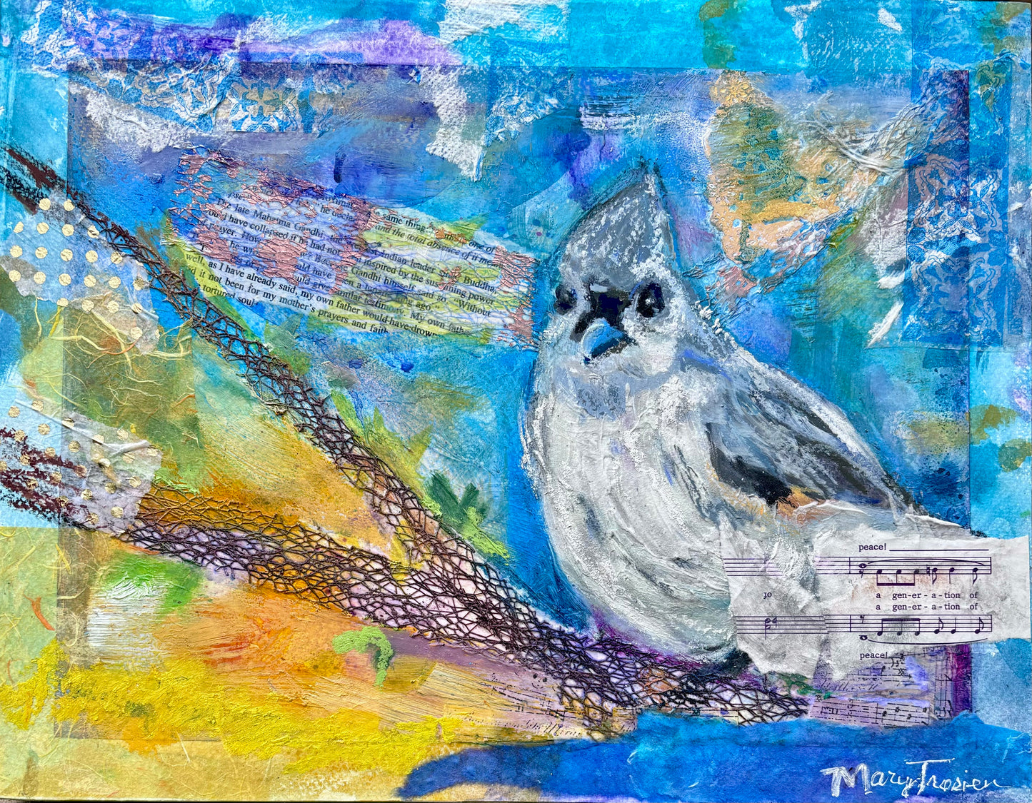 Tufted Titmouse’s Song Reimagined