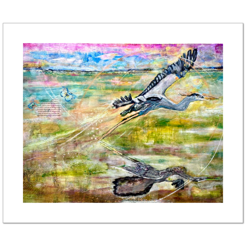 Grace Through The Journey Small Art Print