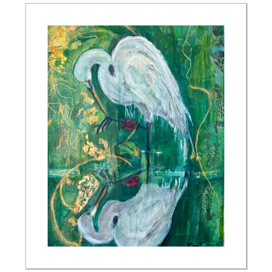 In The Presence Of My Savior Small Art Print