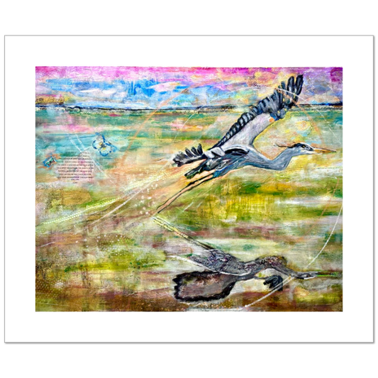 Grace Through The Journey Small  Art Print